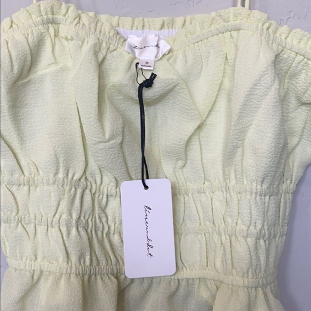 Line & Dot Smocked Cami Top - Picture 7 of 9